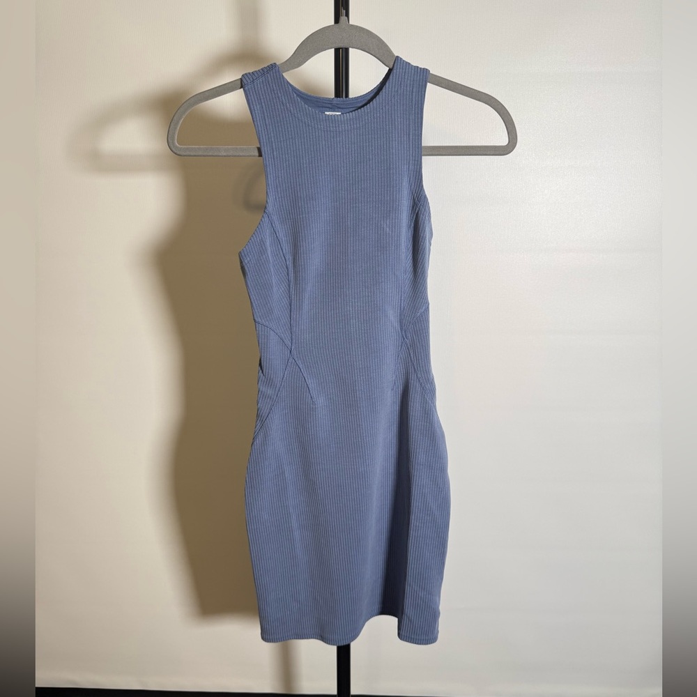 NWOT Lululemon Ribbed Softstreme Slim-Fit Tank Dress
True Navy - Picture 5 of 6